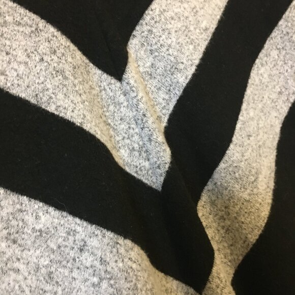 Punky Grey Black Tire Chevron Stripe Sweater - Picture 5 of 16